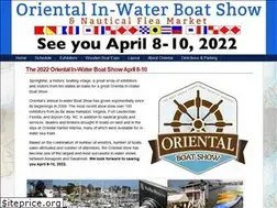 Sites similar to orientalboatshow.com