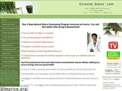 Sites similar to orientaldetox.com