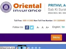 Sites similar to orientalinsurance.org.in
