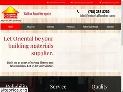 Sites similar to orientallumber.com