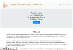 Sites similar to orientalshipping.com.pk