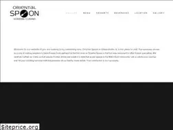 Sites similar to orientalspoon.net