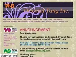 Sites similar to orientaltang.com