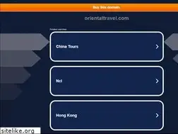 Sites similar to orientaltravel.com