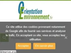 Sites similar to orientation-environnement.fr