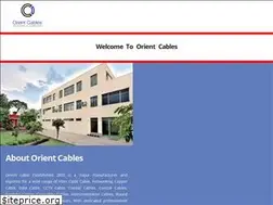 Sites similar to orientcables.in
