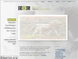 Sites similar to orientgesellschaft.de