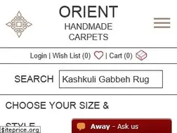Sites similar to orienthandmadecarpets.com