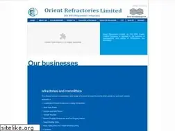 Sites similar to orientrefractories.com