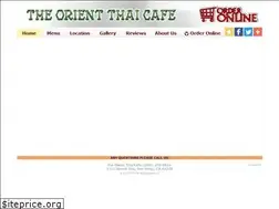 Sites similar to orientthaicafe.com
