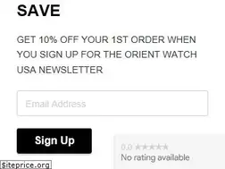Sites similar to orientwatchusa.com