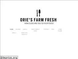 Sites similar to oriesfarmfresh.com