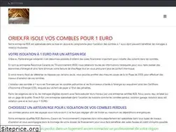 Sites similar to oriex.fr