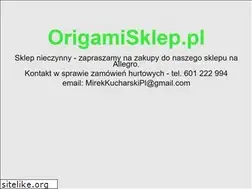 Sites similar to origamisklep.pl