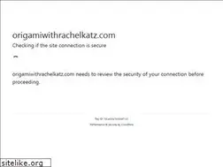 Sites similar to origamiwithrachelkatz.com