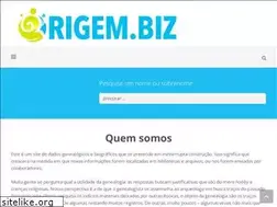 Sites similar to origem.biz