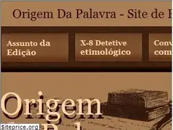 Sites similar to origemdapalavra.com.br