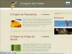 Sites similar to origemdascoisas.com