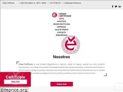 Sites similar to origencertificado.es