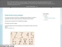 Sites similar to origennumerosarabigos.blogspot.com