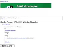 Sites similar to origin.forums.sherdog.com