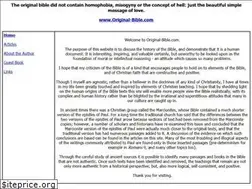Sites similar to original-bible.com
