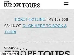 Sites similar to original-europe-tours.com