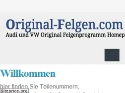 Sites similar to original-felgen.com