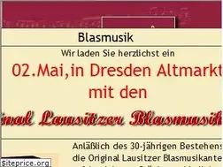 Sites similar to original-lausitzer-blasmusikanten.de