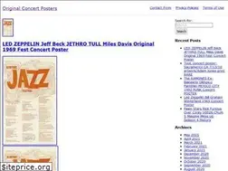 Sites similar to originalconcertposters.org