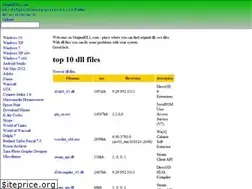 Sites similar to originaldll.com