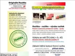 Sites similar to originalnirazitka.cz