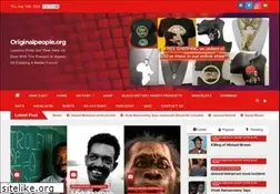 Sites similar to originalpeople.org