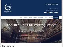 Sites similar to originalphd.com