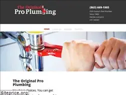 Sites similar to originalplumber.com