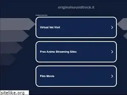 Sites similar to originalsoundtrack.it