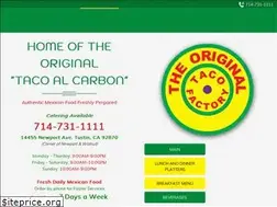 Sites similar to originaltacofactory.com