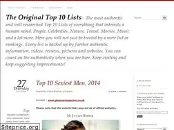 Sites similar to originaltop10.wordpress.com