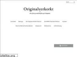 Sites similar to originalverkorkt.de