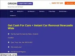Sites similar to origincashforcars.com.au