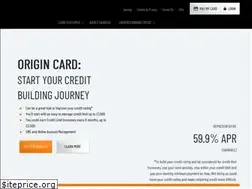 Sites similar to origincreditcard.co.uk