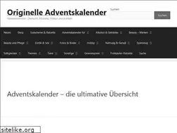 Sites similar to originelle-adventskalender.de