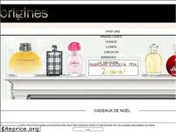 Sites similar to origines-parfums.com