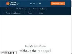 Sites similar to originfinance.co.uk