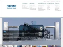 Sites similar to origins-cluster.de