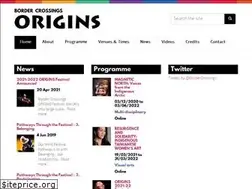 Sites similar to originsfestival.com