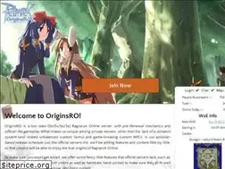 Sites similar to originsro.org