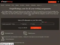 Sites similar to originwritings.com