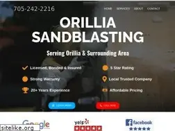 Sites similar to orilliasandblasting.com