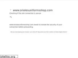 Sites similar to oriolesuniformsshop.com